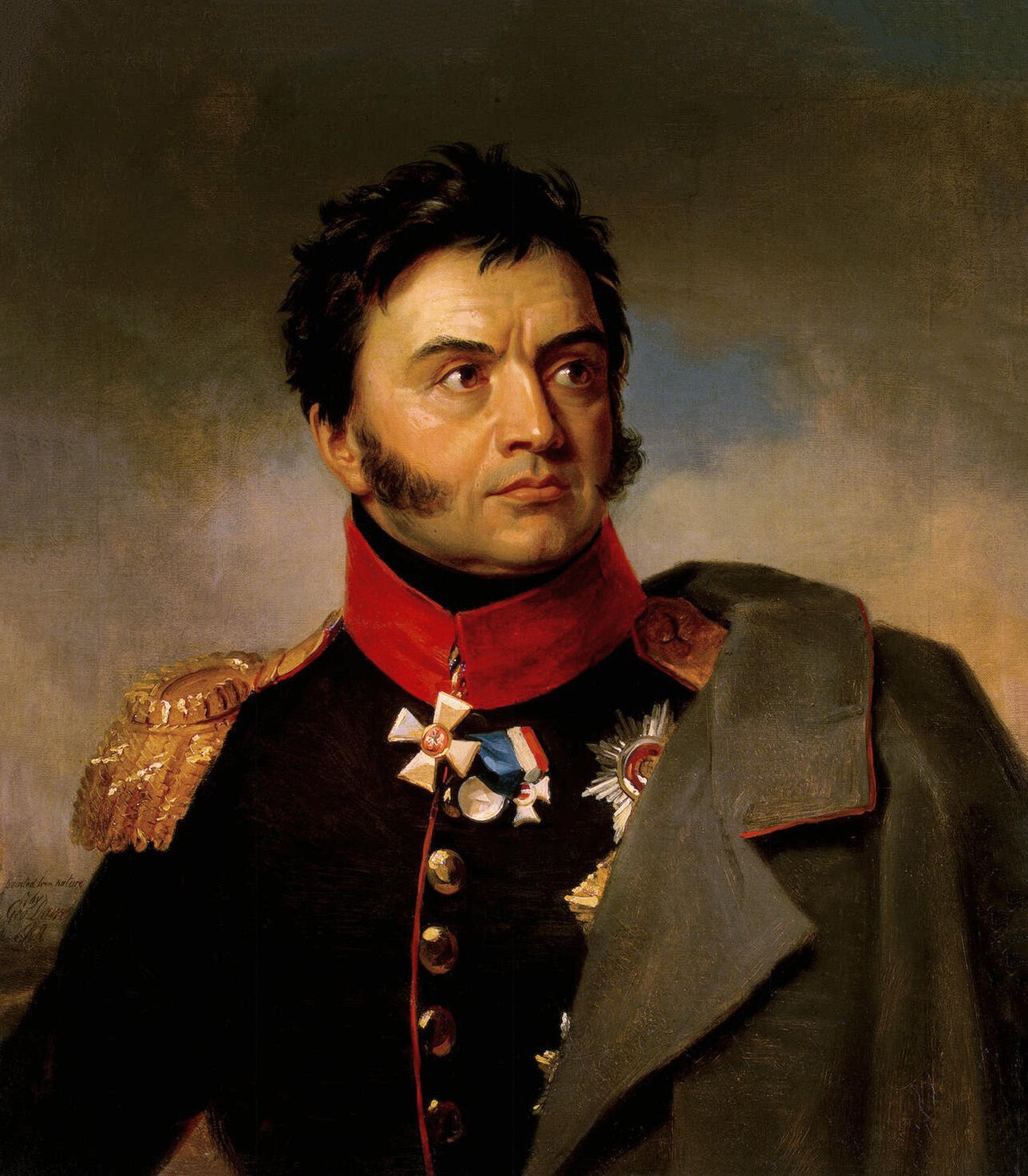 Дж. Доу. Портрет Николая Николаевича Раевского. 1828 Дж. Доу. Портрет Николая Николаевича Раевского. 1828