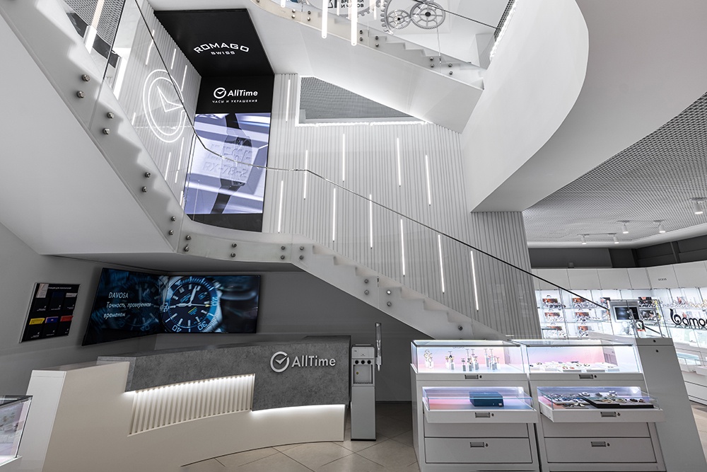 Флагманский магазин AllTime на улице Русаковской.
