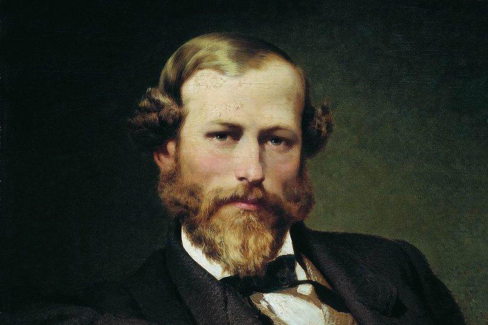 Ф. Бронников. Портрет К. Д. Флавицкого. 1866