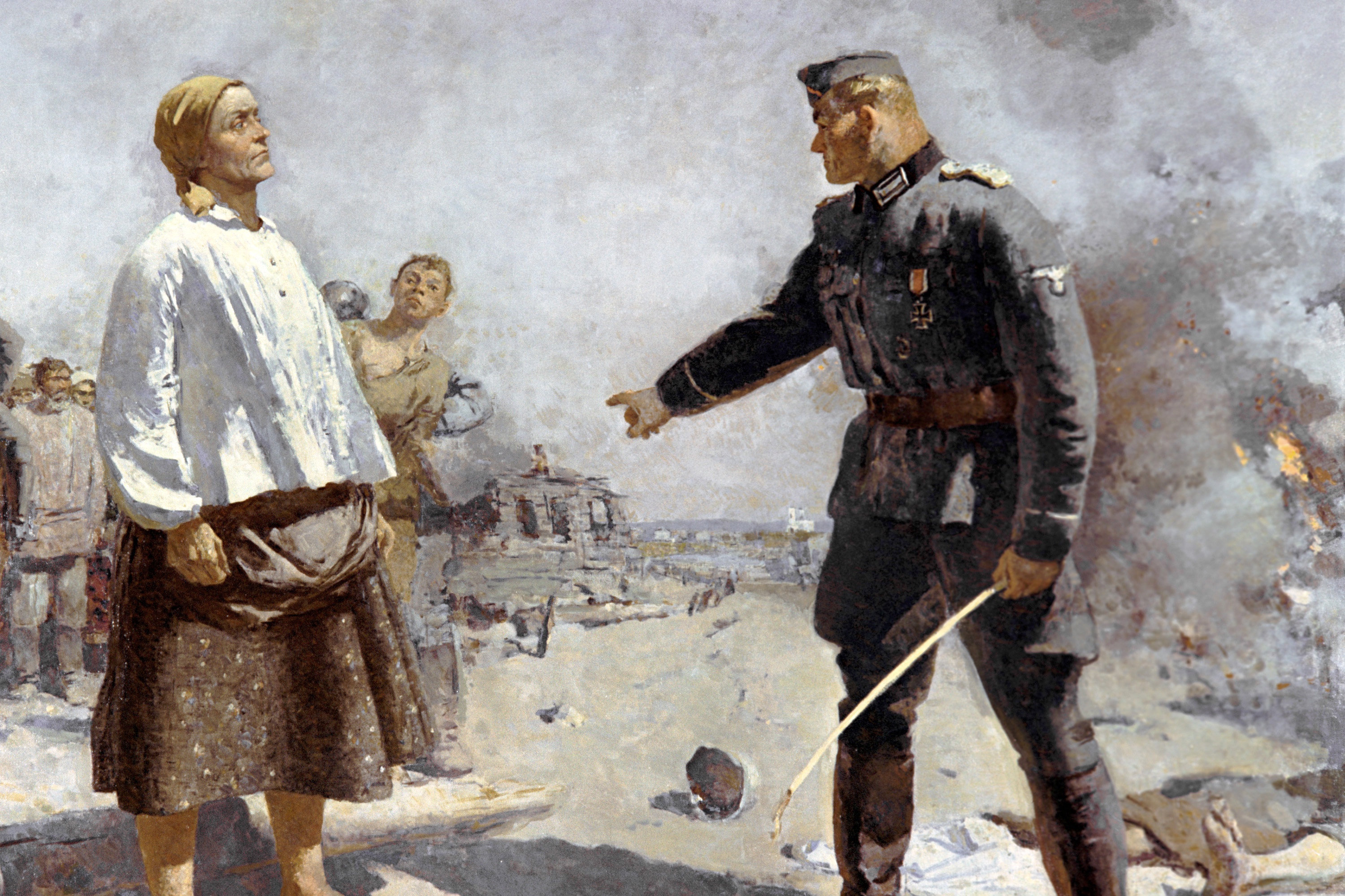 С. Герасимов. Мать партизана. 1943