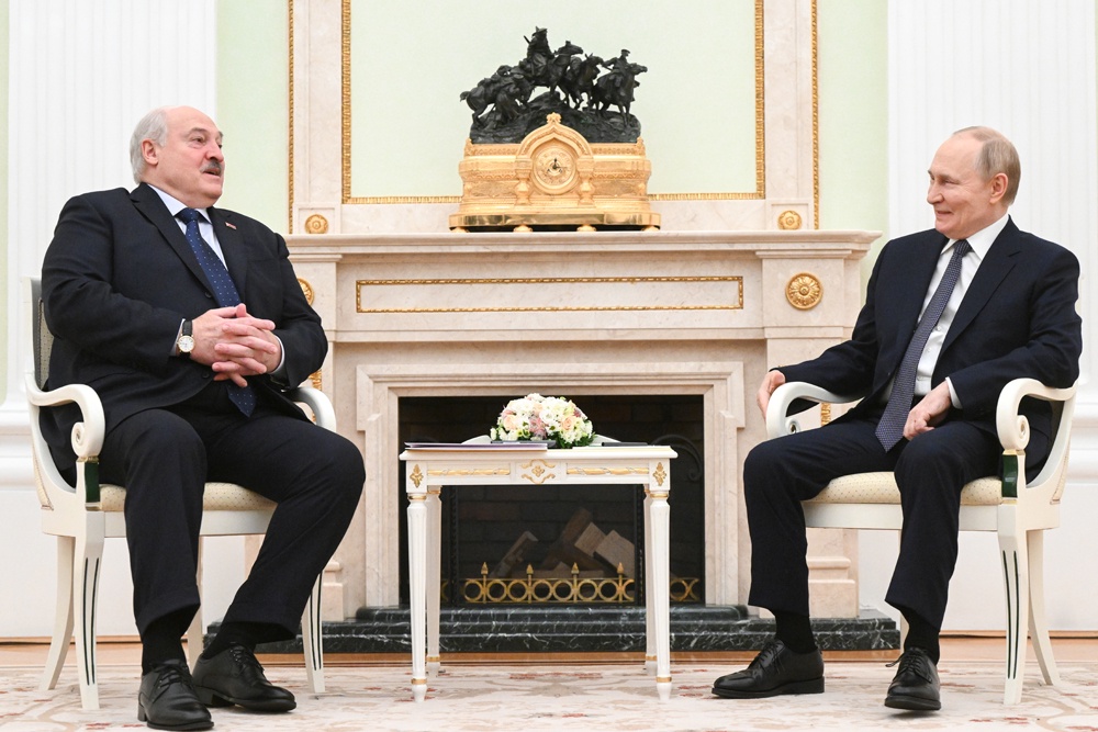 Путин и Лукашенко начали встречу в Кремле