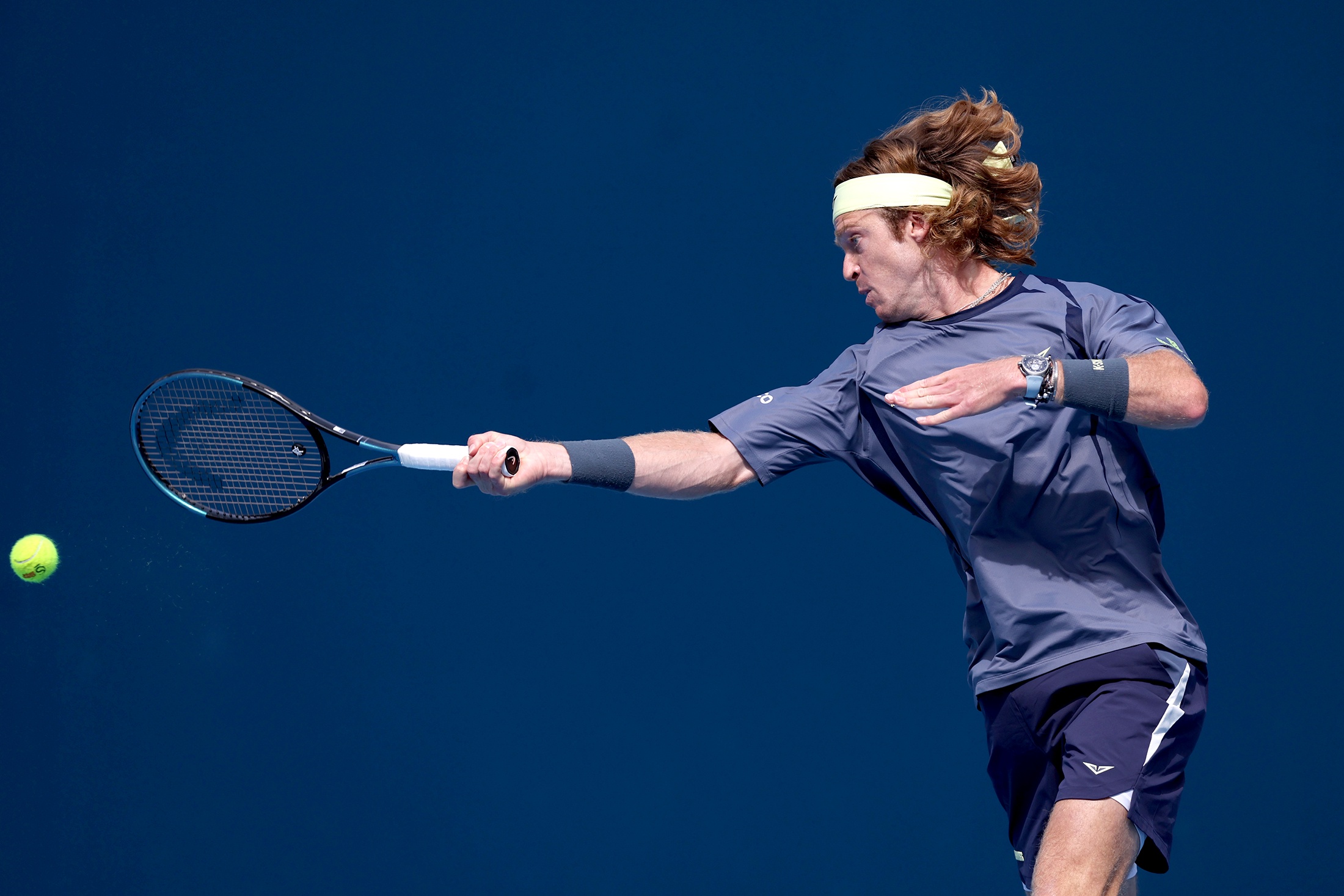 Вторая ракетка России Андрей Рублев