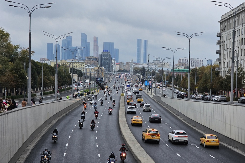 В Москве проходят мероприятия по случаю закрытия мотосезона