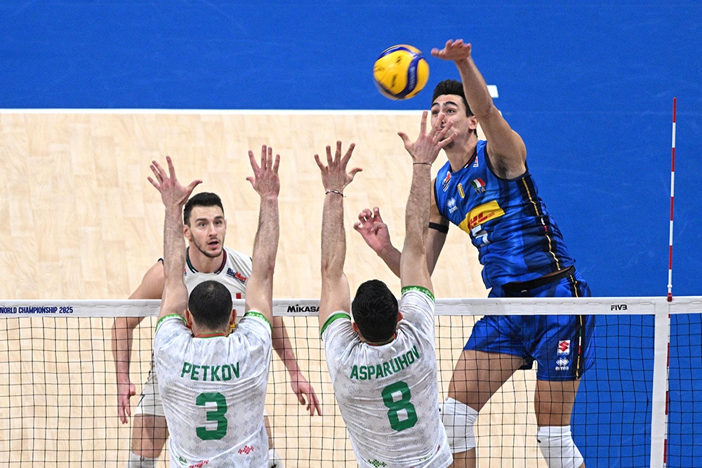 Итальянцы в финале показали болгарам всю свою атакующую мощь.