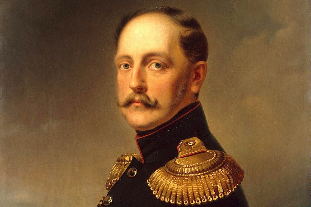 Е. Ботман. Портрет императора Николая I. 1850 г.