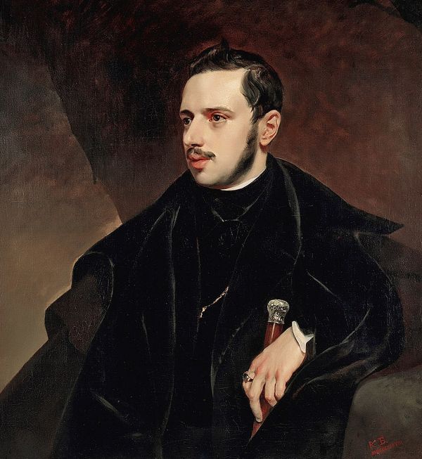 К. Брюллов. Портрет неизвестного. 1838 год.