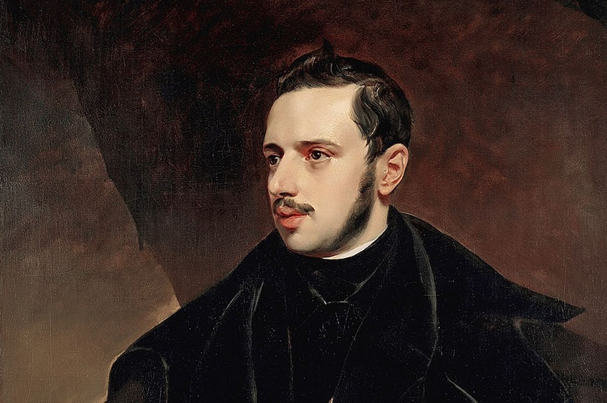К. Брюллов. Портрет неизвестного. 1838 год.