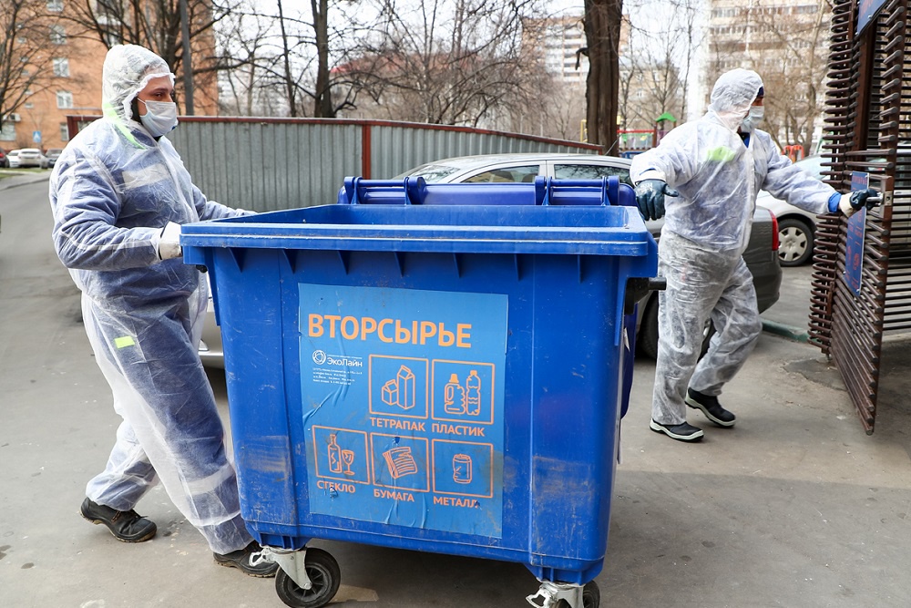 Динамика образования бытовых отходов за год осталась сравнительно стабильной.