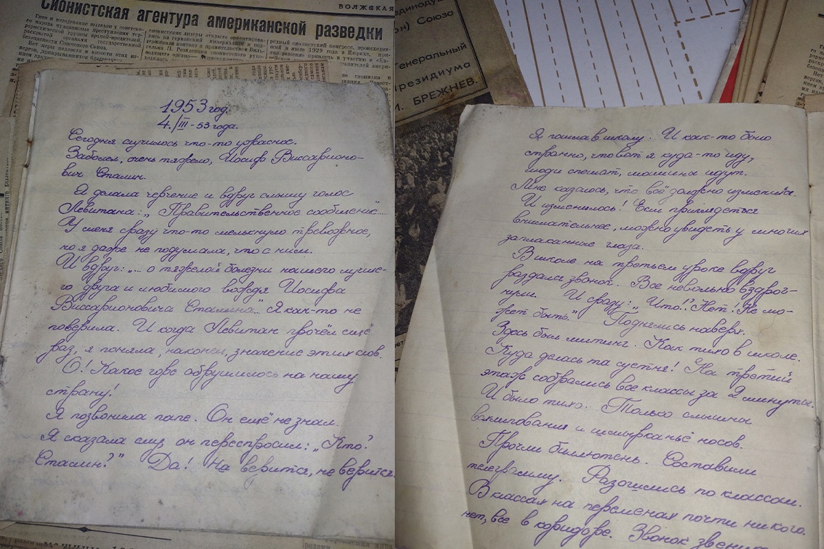 В Сети не поверили, что школьница могла так правильно и без ошибок писать, так по-взрослому реагировать на смерть вождя.