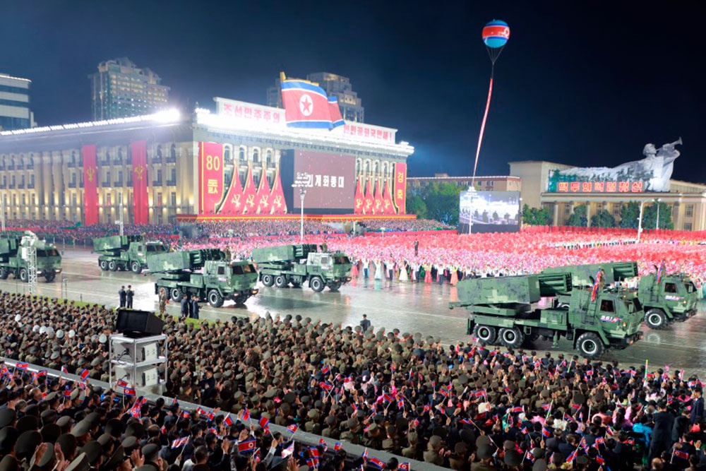 Новая бикалиберная РСЗО КНДР