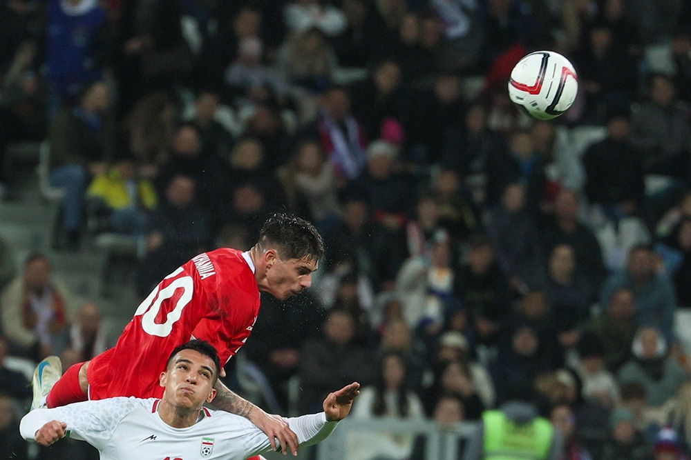 В предыдущем товарищеском матче сборная России одолела команду Ирана со счетом 2:1.