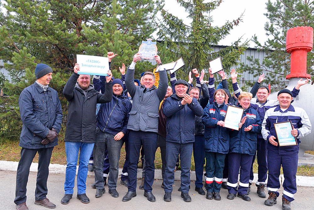 Первое место в конкурсе профессионального мастерства заняла команда Западного округа.