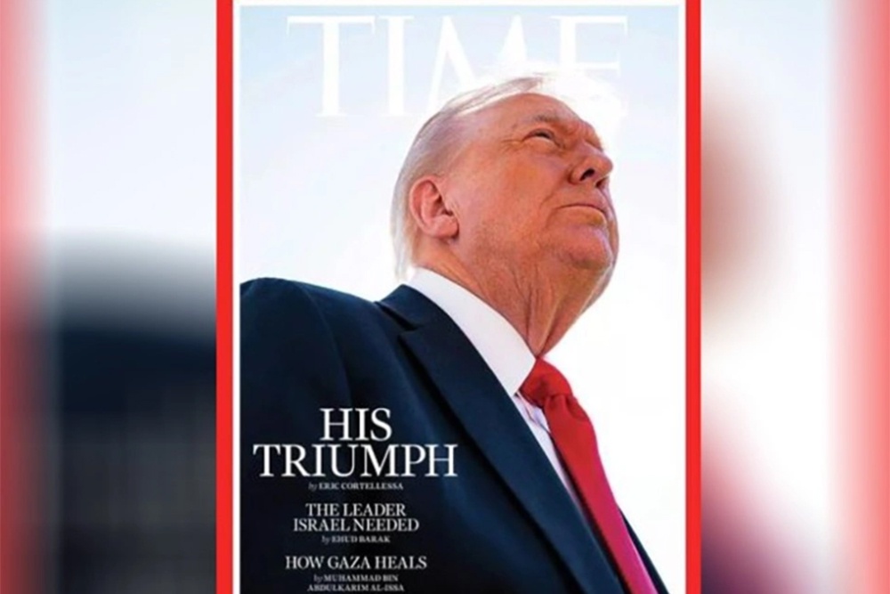 Фото на обложке Time в интернете уже прозвали "лысый
Трамп". Американский президент остался недоволен.