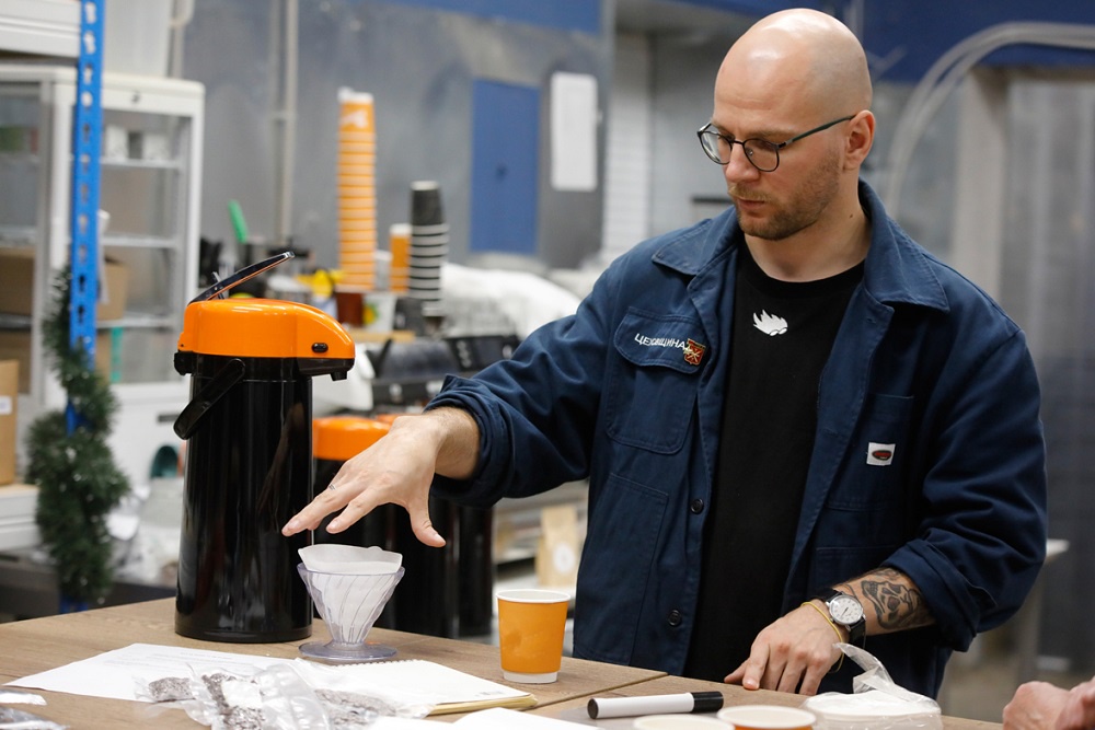 Илья Суковатый: Когда кофе хорошо обжарен, а потом его правильно сварили, то напиток попадает в диапазон вкуса.