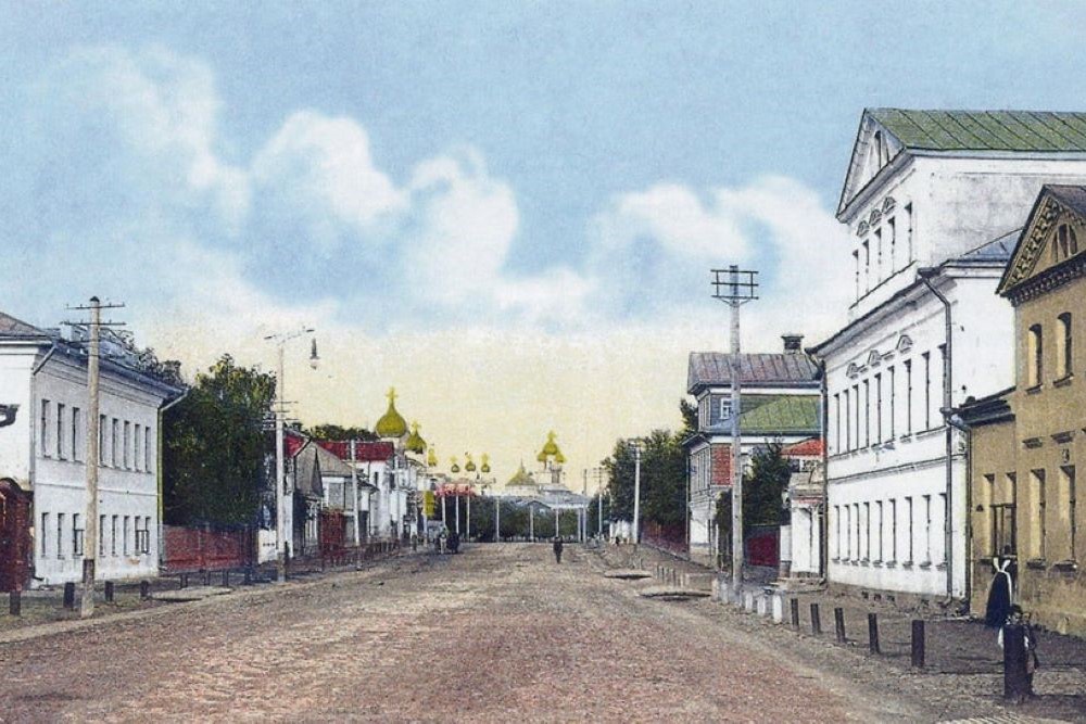 Покровская улица в Ростове Покровская улица в Ростове