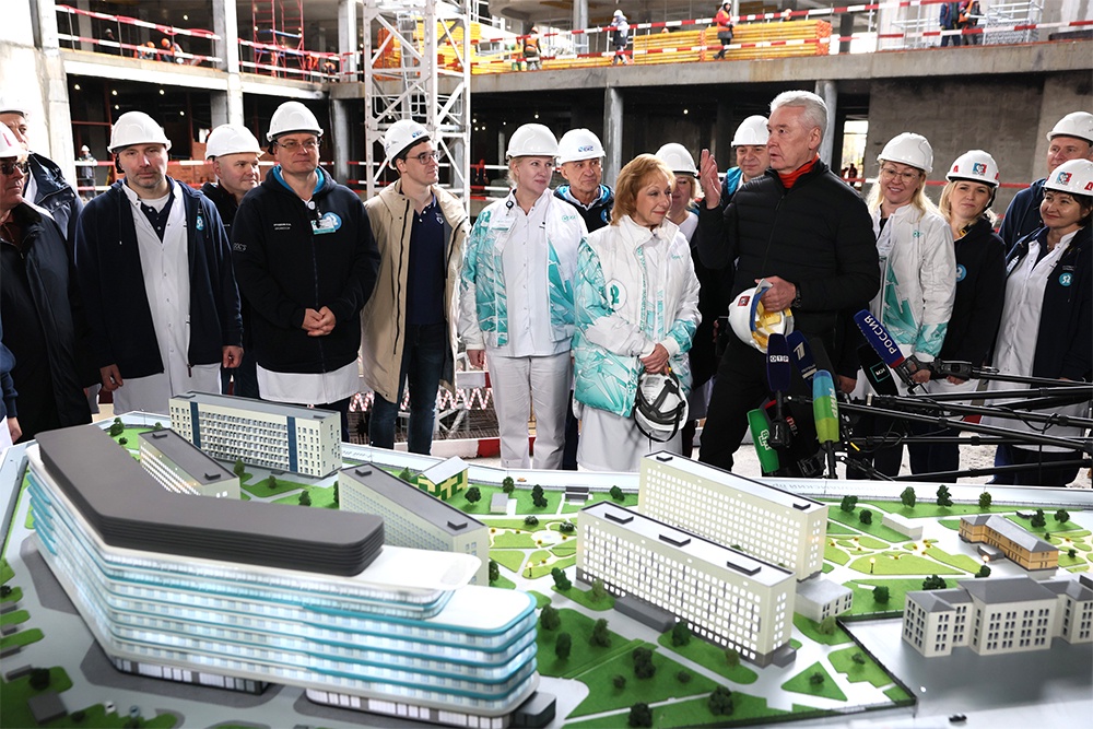 Сергей Собянин: Городская больница N 52 переедет в новое здание в 2027 году