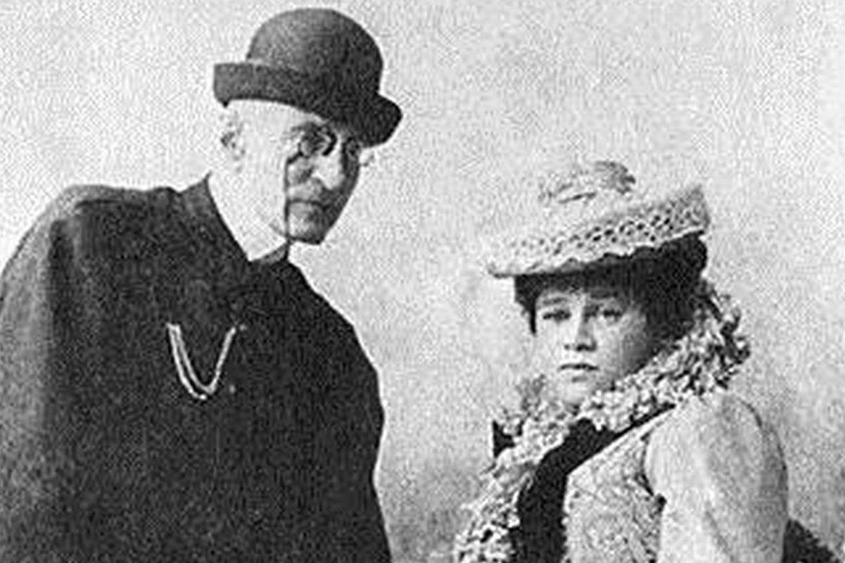 Великий князь Николай Константинович с супругой Надеждой Александровной Искандер. Ташкент. Начало XX  века.