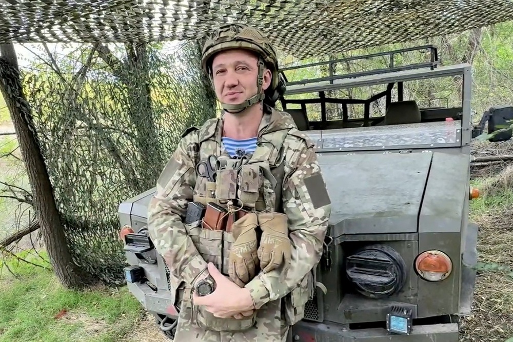 Старший разведчик роты специального назначения 215-го отдельного разведывательного батальона ефрейтор Андрей Смирнов.