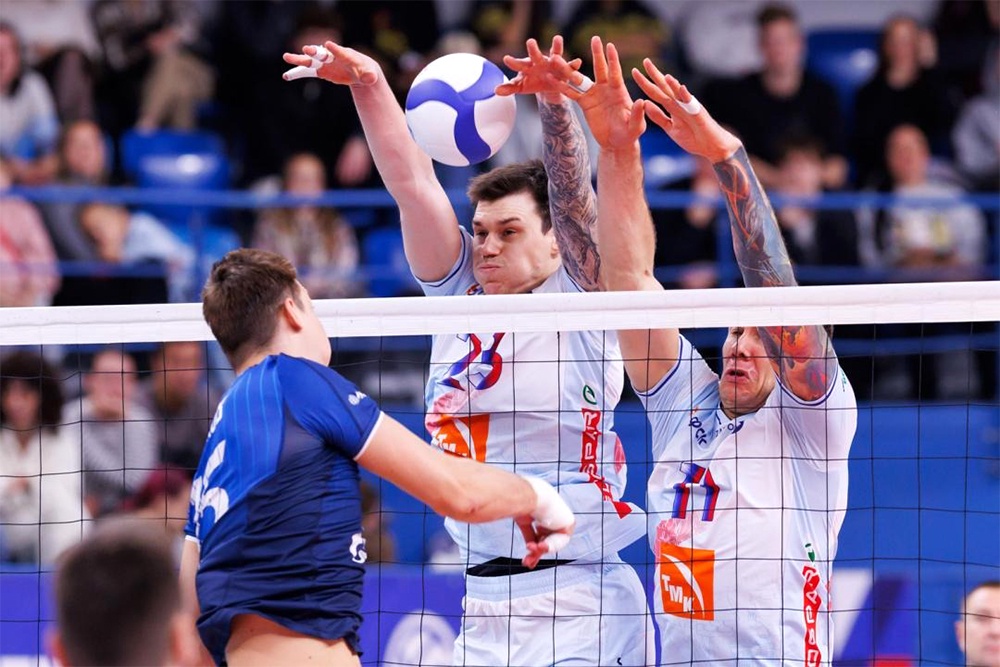 Блок московского "Динамо" не стал непреодолимым препятствием для игроков казанского "Зенита".