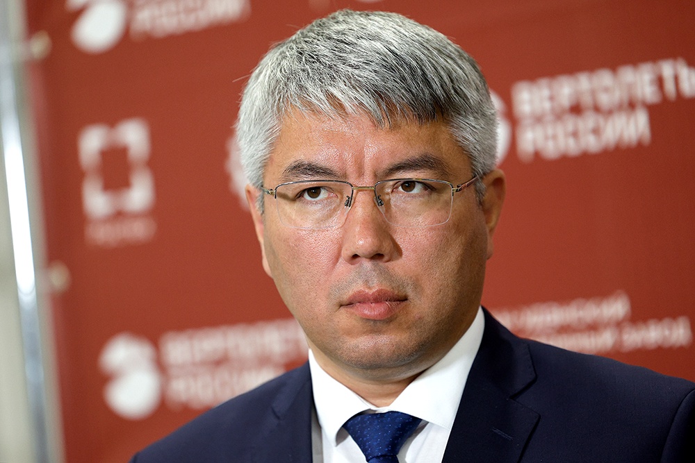 Глава Республики Бурятия Алексей Цыденов Глава Республики Бурятия Алексей Цыденов