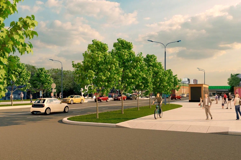 В мэрии Москвы рассказали, какие вылетные магистрали украсят новыми деревьями