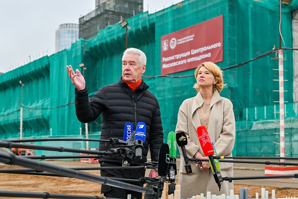 Собянин назвал срок завершения реконструкции Московского ипподрома