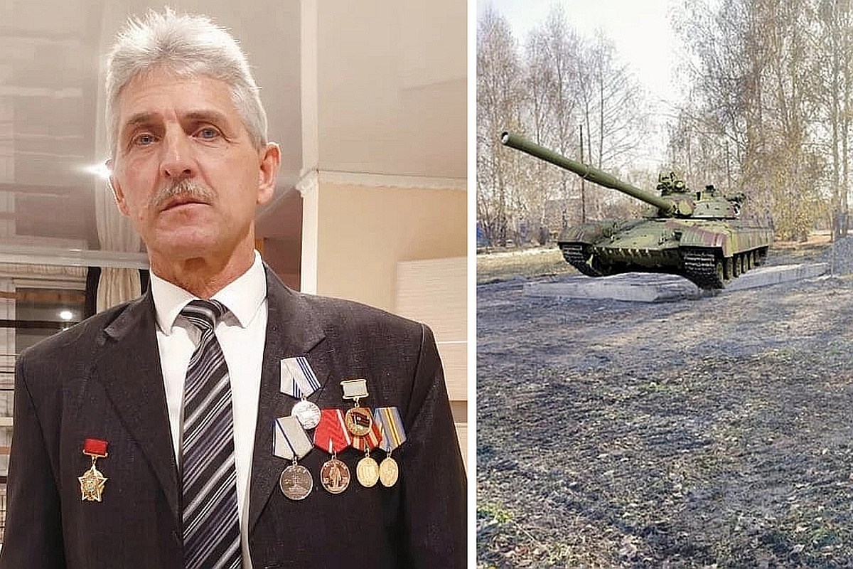 Танк в селе Налобиха ветеран-афганец Владимир Новиков решил установить по завету своего товарища Алексея Скурлатова - прототипа легендарного "русского Алеши", чей памятник стоит в Болгарии. Танк в селе Налобиха ветеран-афганец Владимир Новиков решил установить по завету своего товарища Алексея Скурлатова - прототипа легендарного "русского Алеши", чей памятник стоит в Болгарии.