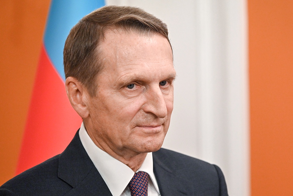 Директор Службы внешней разведки РФ Сергей Нарышкин.