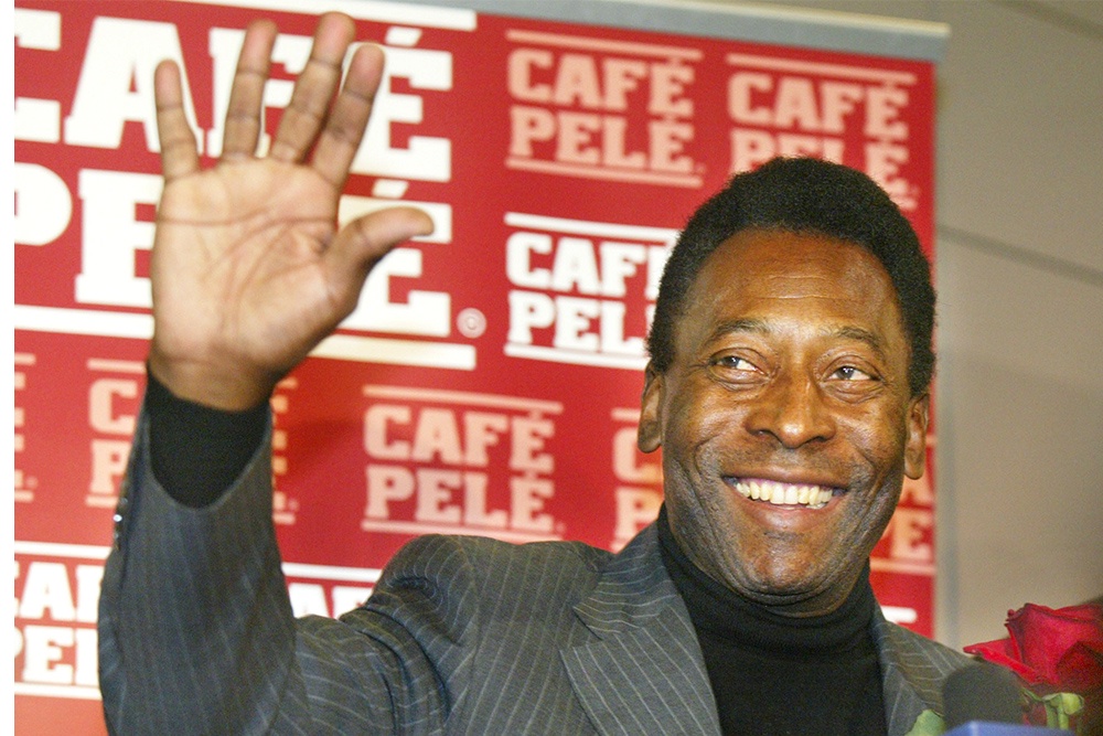 "Король футбола" любил бывать в России.