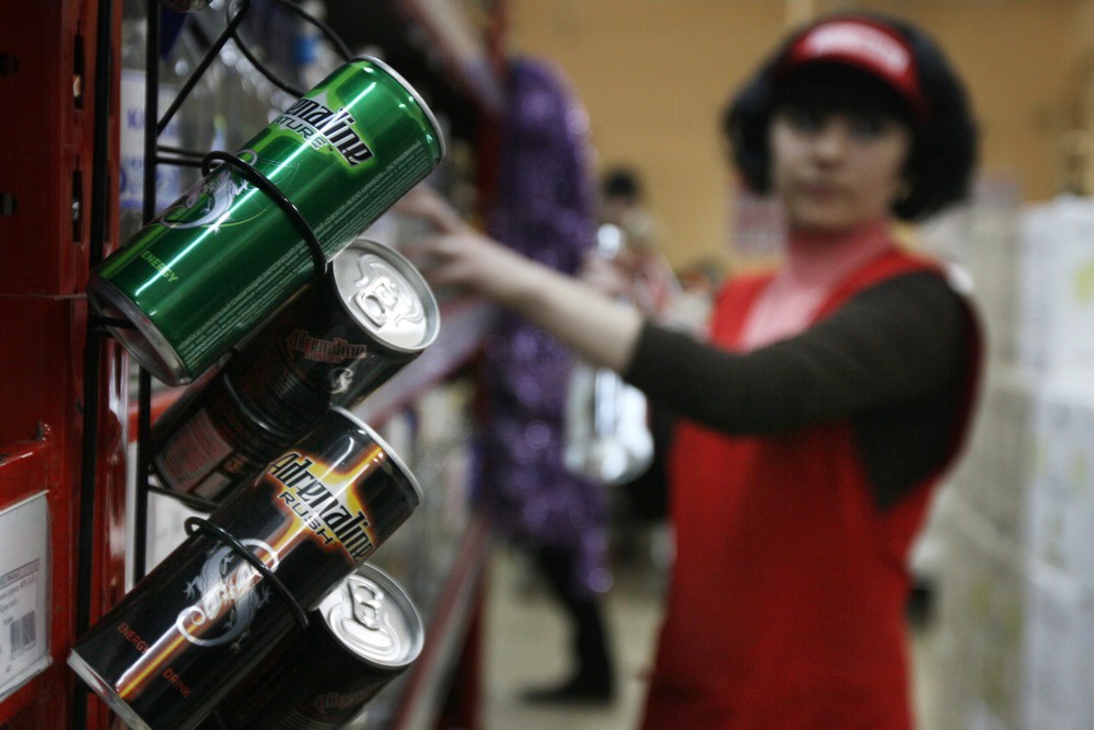 Торговлю энергетиками ограничат во время соревнований, концертов и фестивалей.
