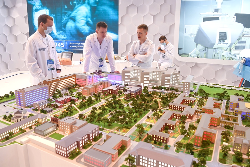 За последние годы столица построила и реконструировала для больницы им. Боткина 17 корпусов.