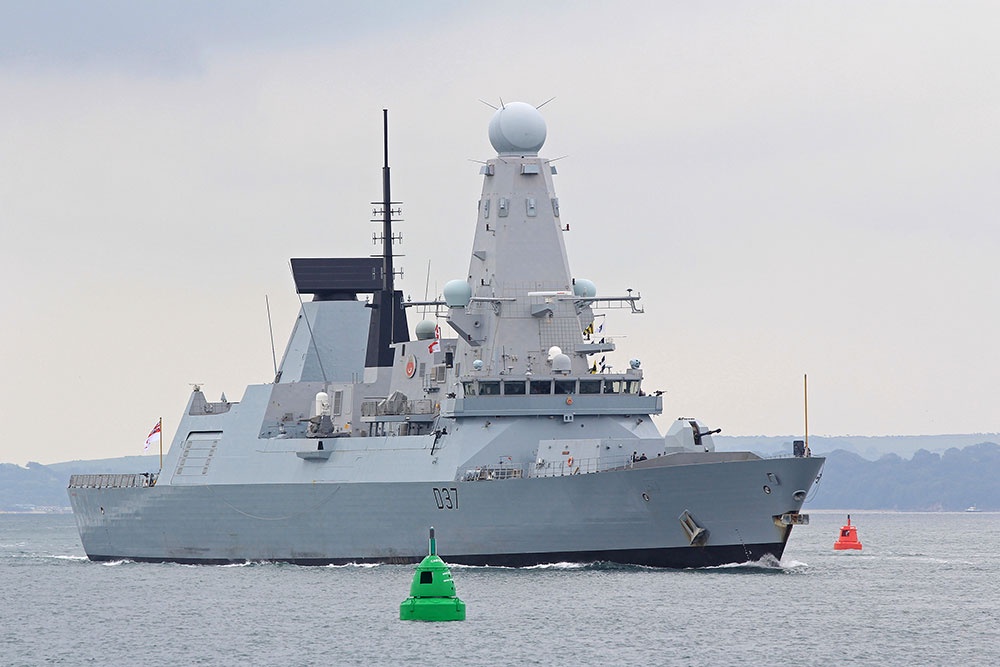 Британский эсминец HMS Duncan