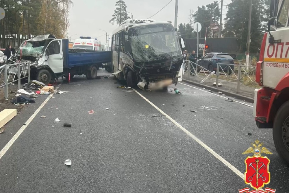 ДТП с автобусом в Ломоносовском районе Ленобласти ДТП с автобусом в Ломоносовском районе Ленобласти