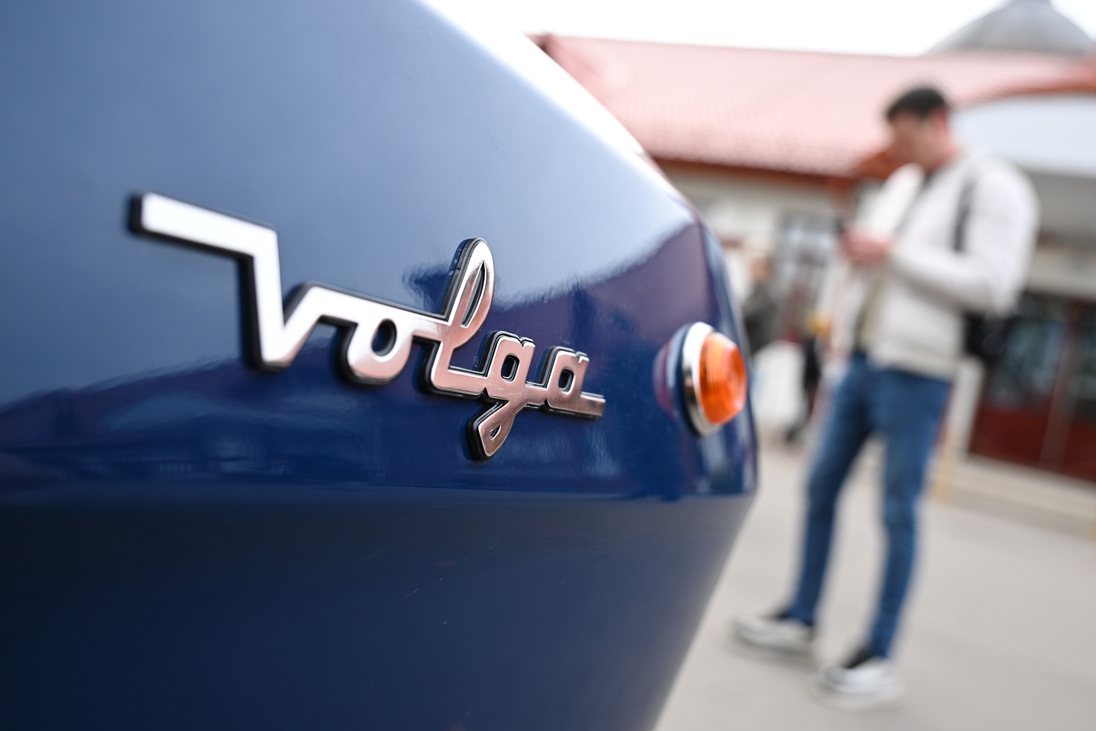 Выставка автомобилей ГАЗ-24 "Волга" на ВДНХ в Москве. 