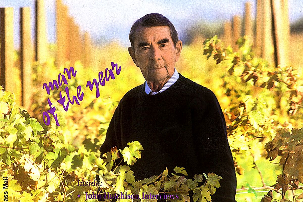 На обложке глянцевого журнала.