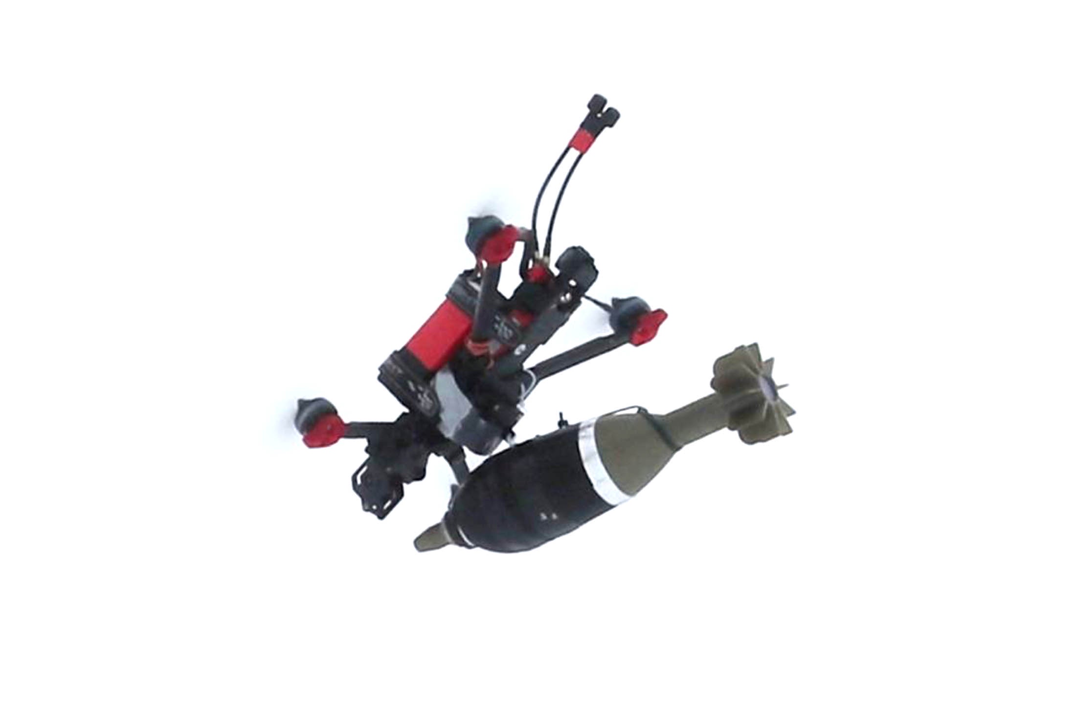 FPV-дрон с миной.