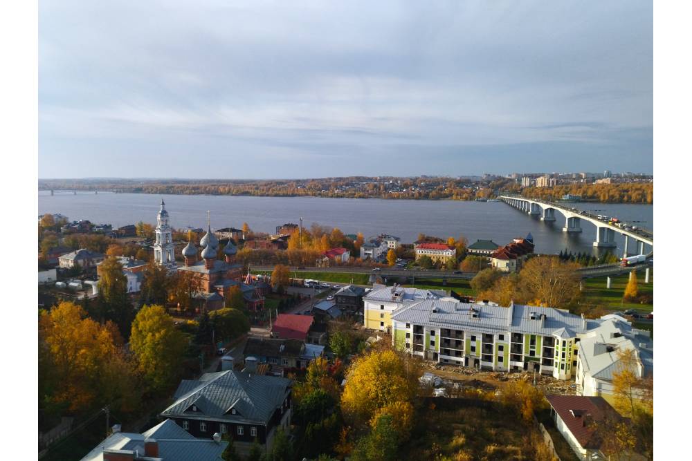 Вид на Кострому