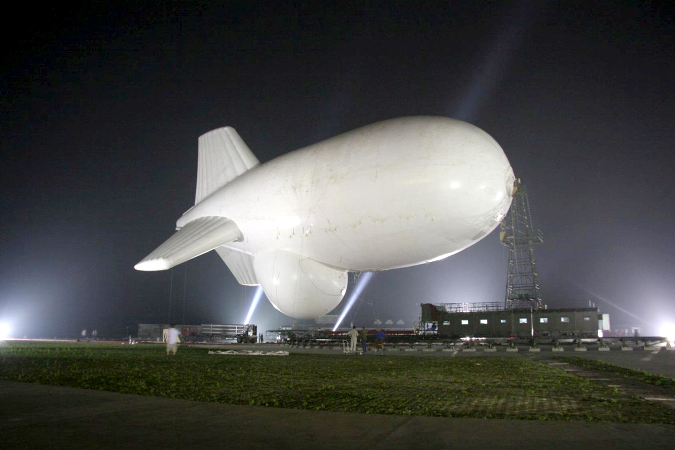 С аэростата российской разработки "Пума" с высоты 4 км можно просматривать территорию на 500 км.