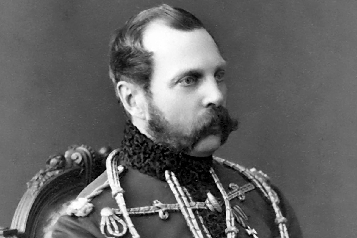 Александр II в зимней венгерке лейб-гвардии Гусарского полка 