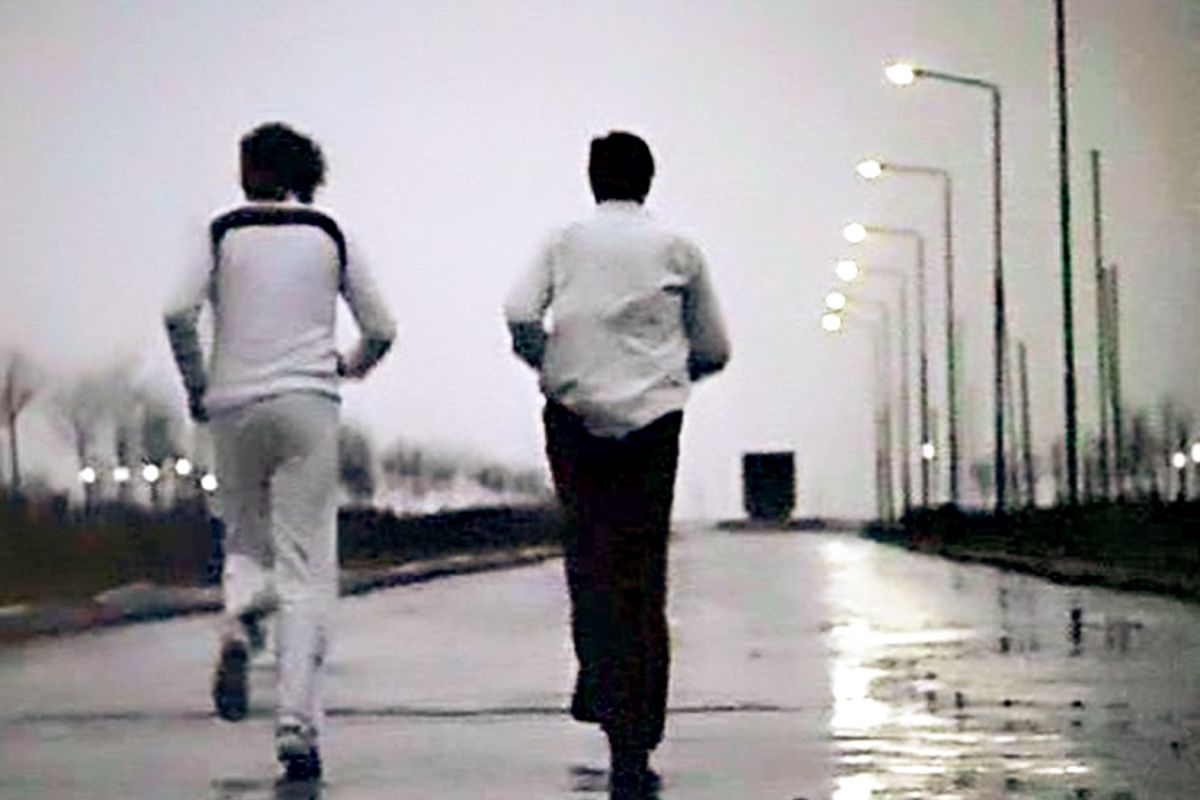 Заключительный кадр из фильма "Осенний марафон".