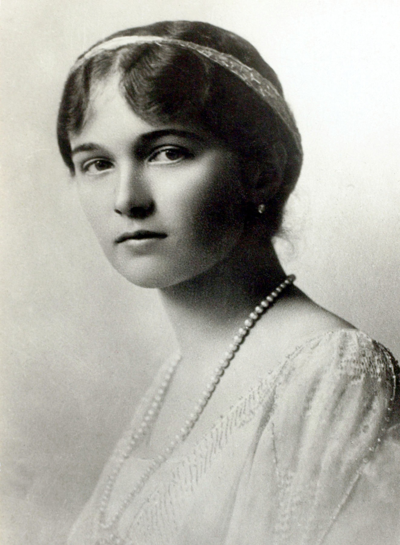 Великая княжна Ольга Николаевна. 1914