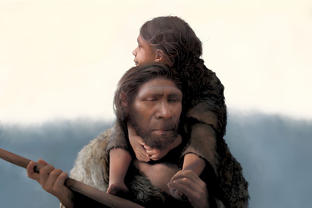 Новая модель говорит о том, что неандертальцы не вымерли, а слились с Homo sapiens в единый вид. Новая модель говорит о том, что неандертальцы не вымерли, а слились с Homo sapiens в единый вид.