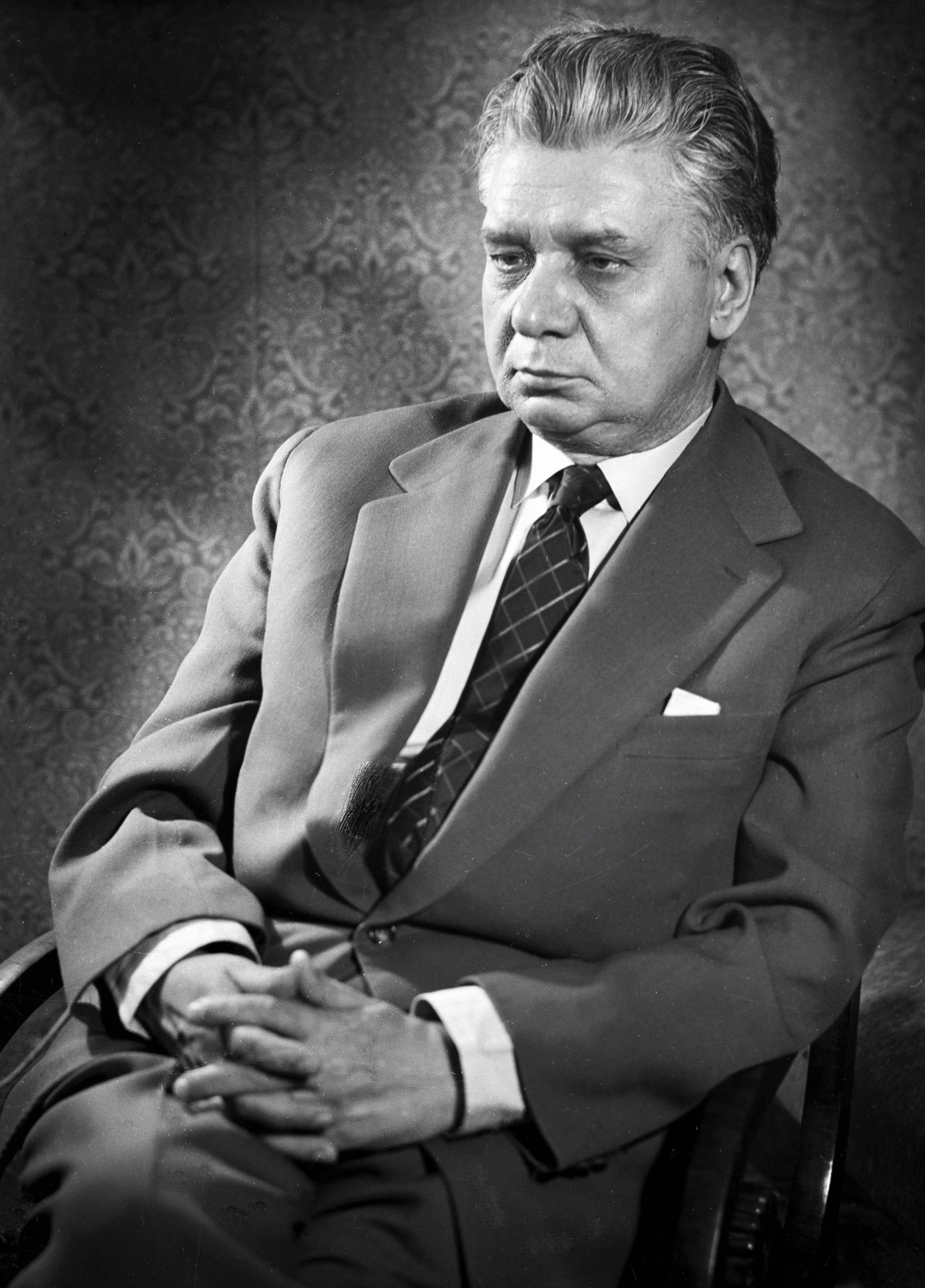 Советский драматург Николай Погодин. 1961 Советский драматург Николай Погодин. 1961