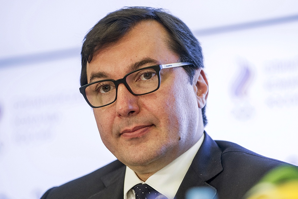 Президент Всероссийский федерации волейбола Станислав Шевченко