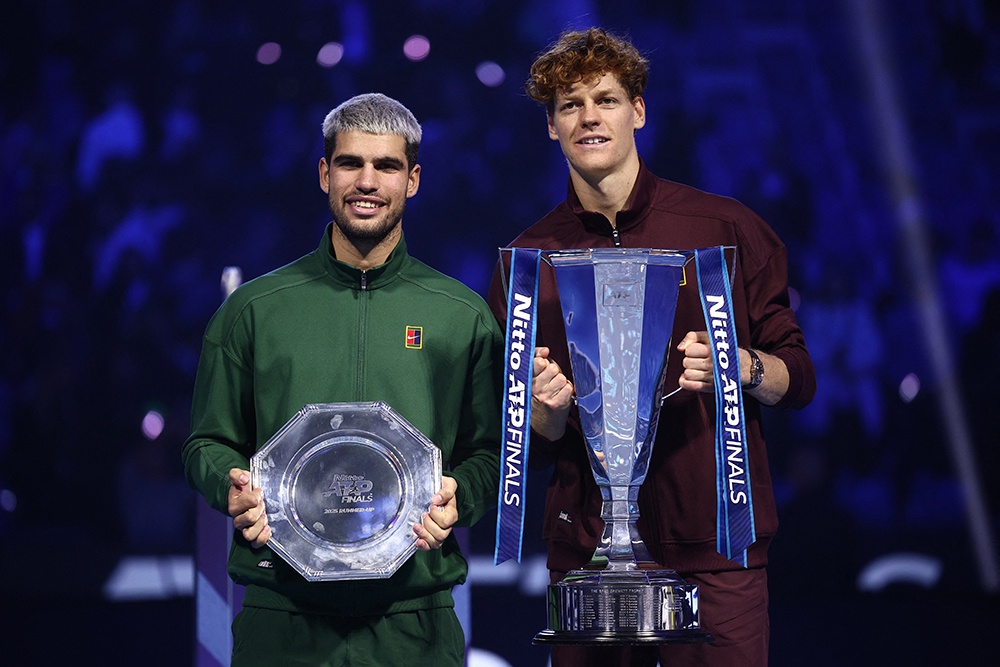 Карлос Алькарас и Янник Синнер.