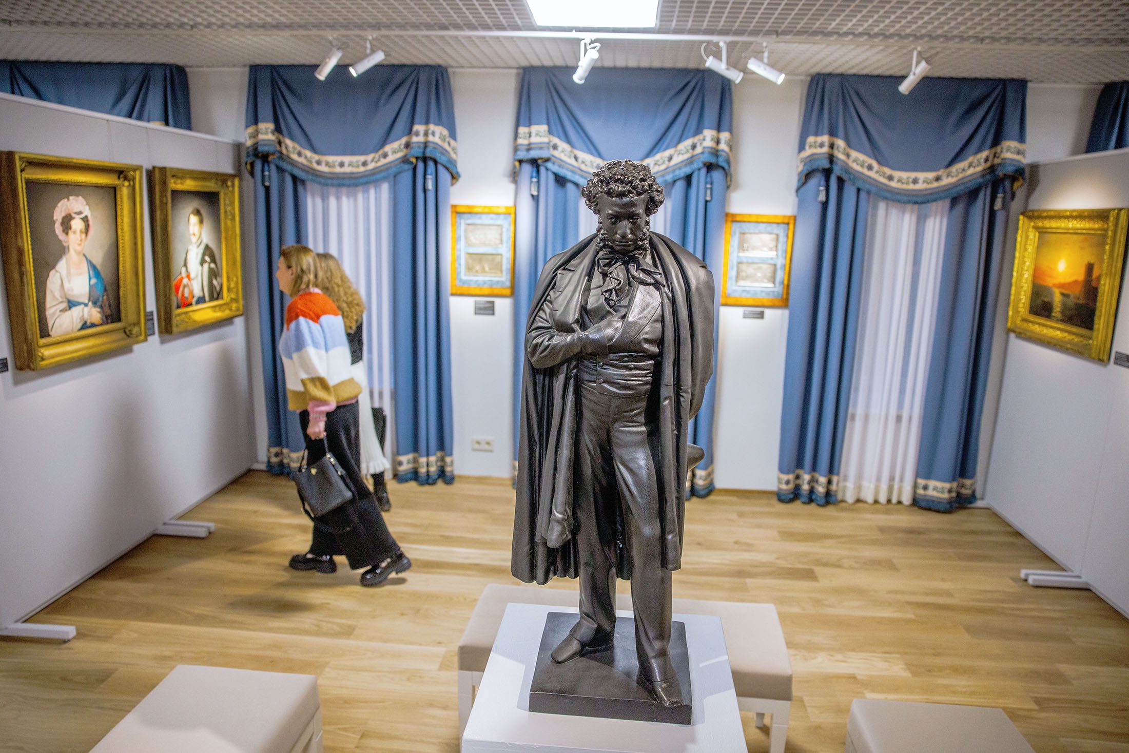 Реставрация только что закончилась, и музей получил два новых выставочных зала.