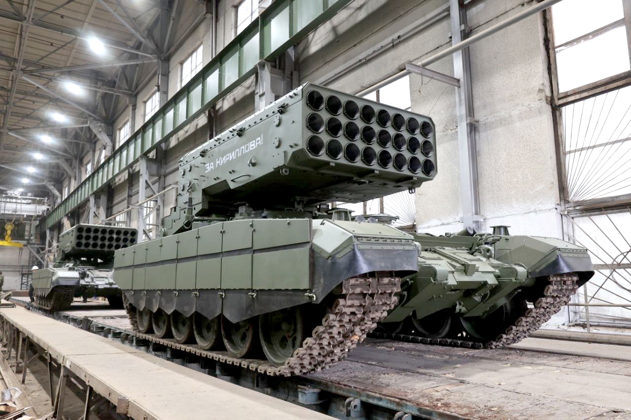 Эта боевая машина отправлена в зону СВО мстить за гибель начальника войск РХБЗ Игоря Кириллова.