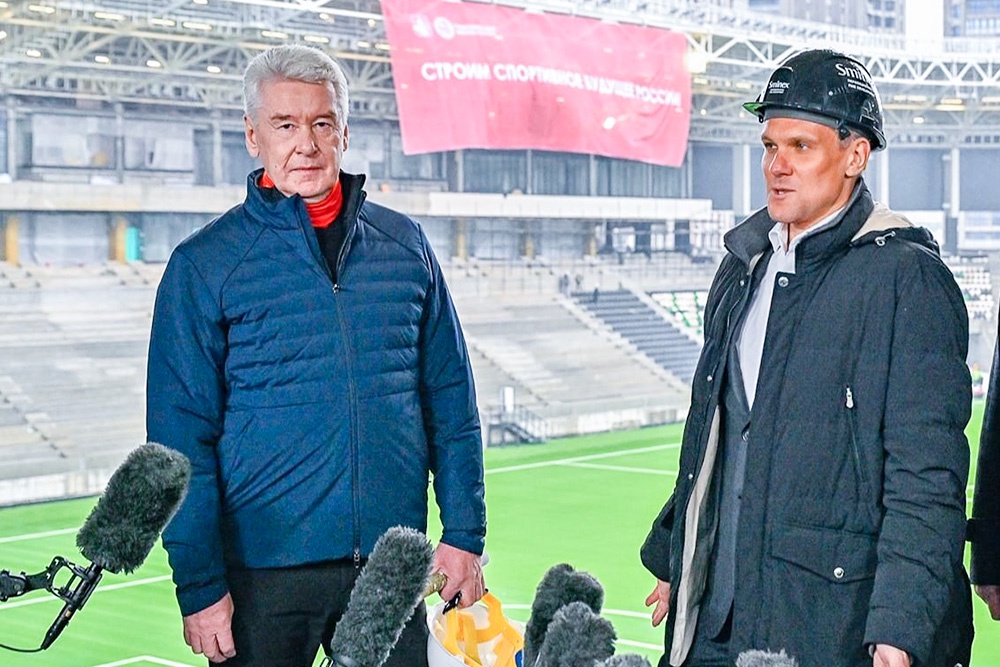 Собянин: "Торпедо" будет одним из лучших стадионов нашей страны