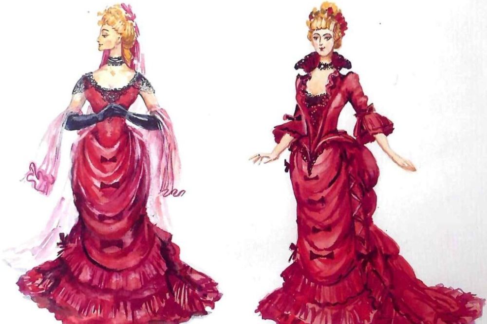 Автор эскизов костюмов к новому спектаклю - художник-постановщик Елена Заяц