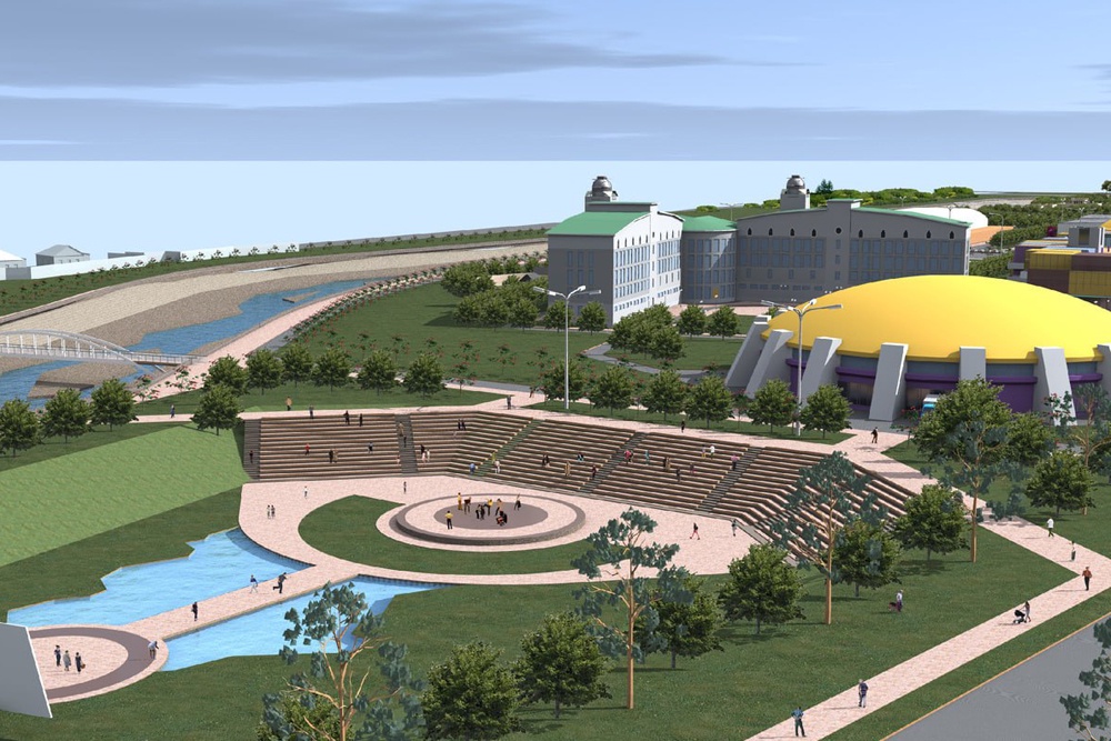 В новом парке планируется высадить почти 450 деревьев самых разных видов